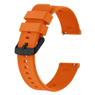 Silicone Watch Straps, Orange