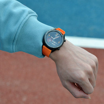 Silicone Watch Straps, Orange