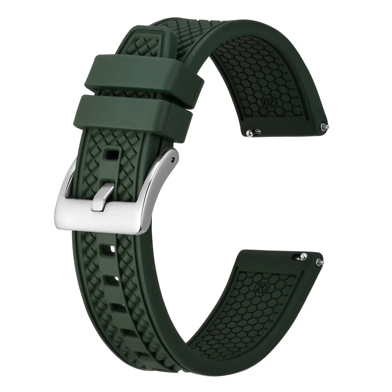 DIVER HIGH PERFORMANCE FLUORORUBBER WATCH BAND